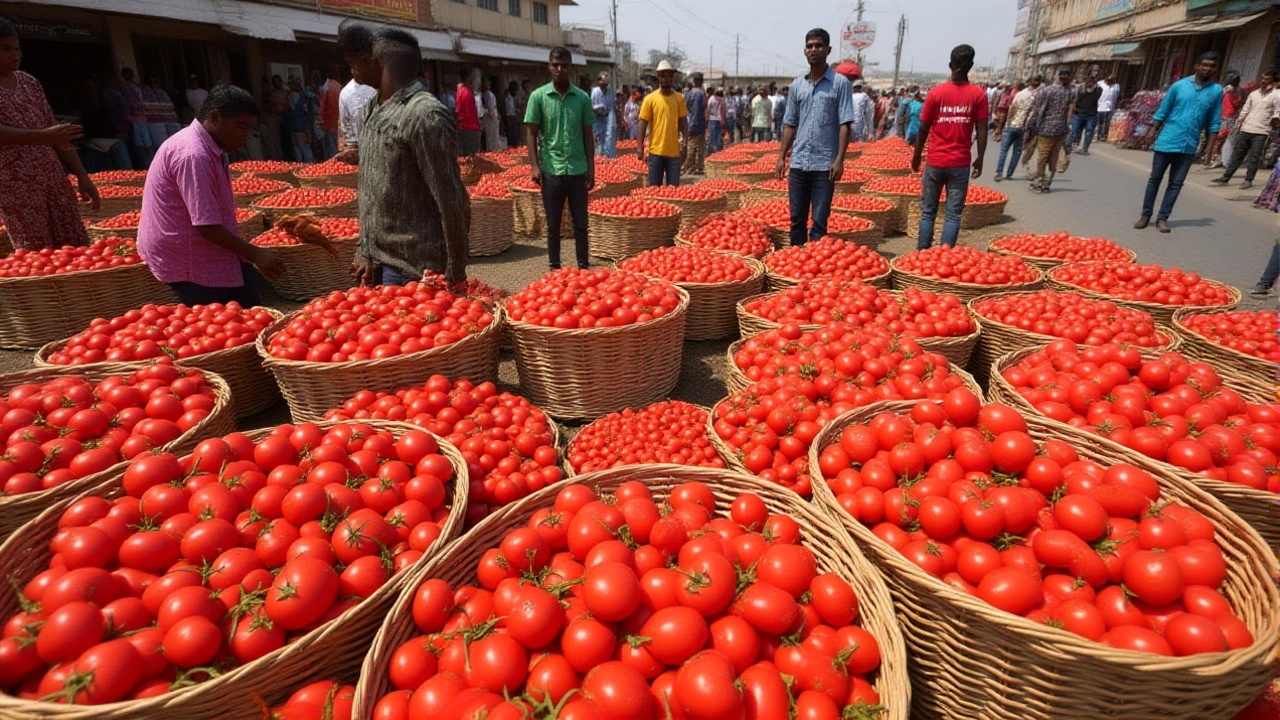 Tomato prices plunge 22% in Nigeria as rice tariffs stir food market tensions